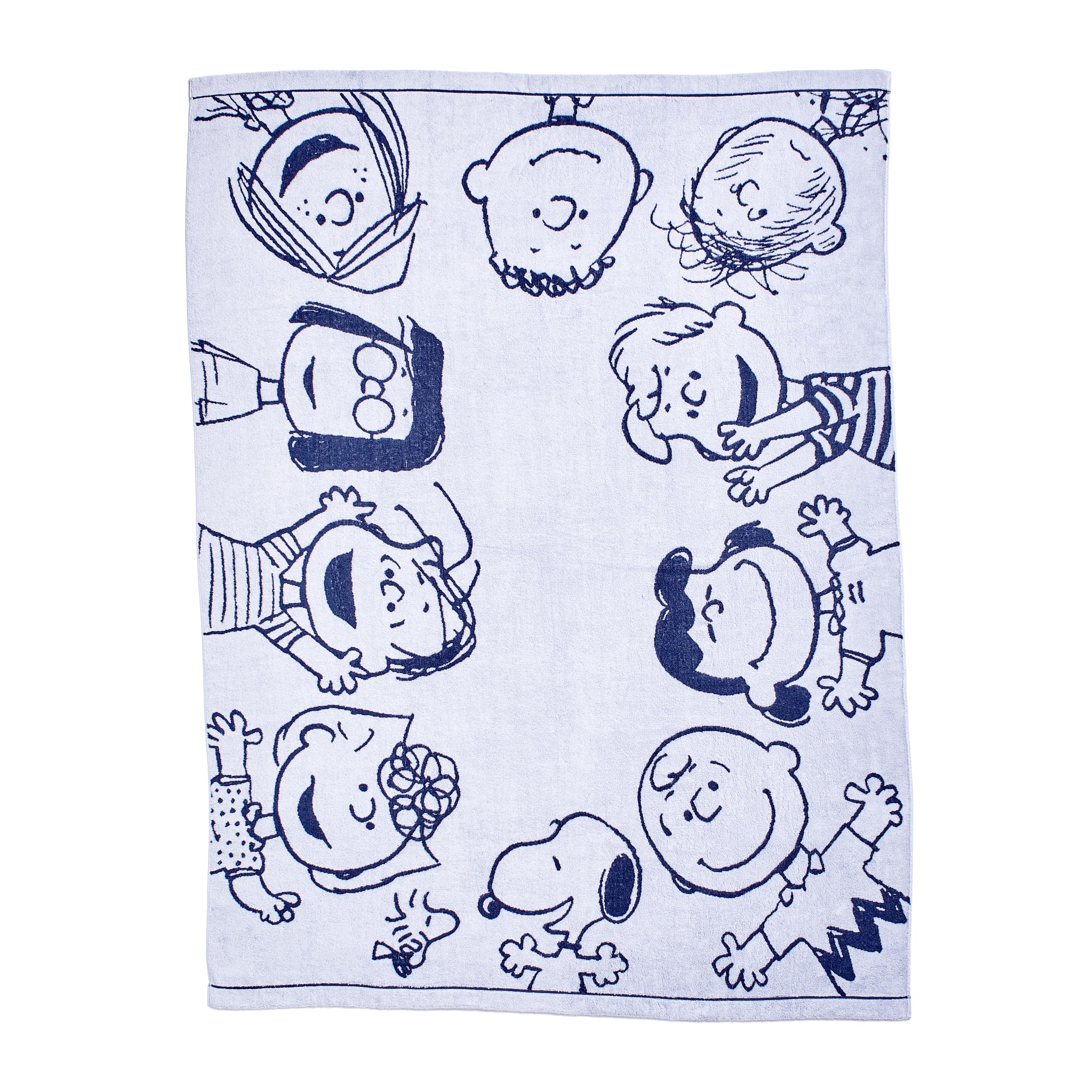 

Рушник Nishikawa Snoopy Friends PEANUTS GANG Виготовлено з Виготовлено з Пухнастий М який до Виготовлено в Японії Ковдра Щастя, Односпальна, Можна прати, Імабарі, Бавовна, синій