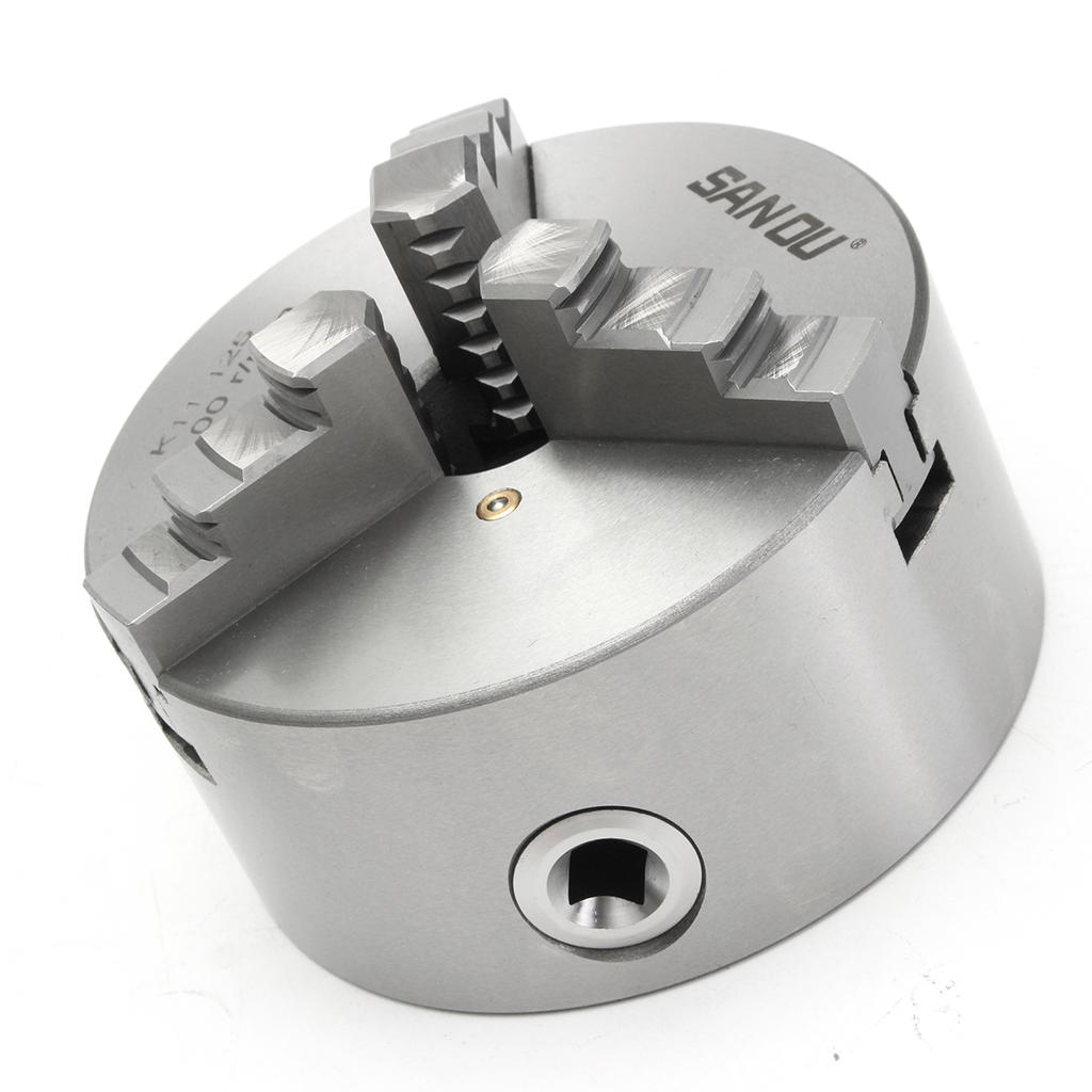 Buy SANOU K11125 3 Jaw Lathe Chuck 125mm Independent 1pcs Safety Chuck