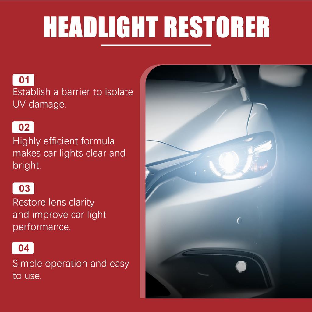 Rayhong Car Headlight Repair Paste For Brightening Polishing Cleaning And Maintenance