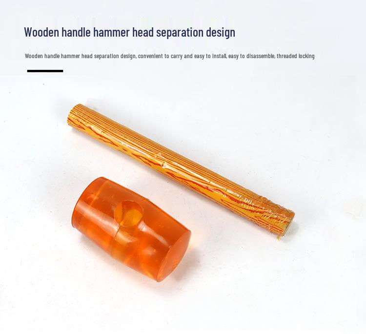 Multifunctional Soft Rubber Mallet for Tiling and Decoration