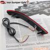Rear Bumper Lights for Toyota Innova 2016 2017 2018-2021 Back Fog Light Lamp Lamps Brake Reflector LED 3-1 In