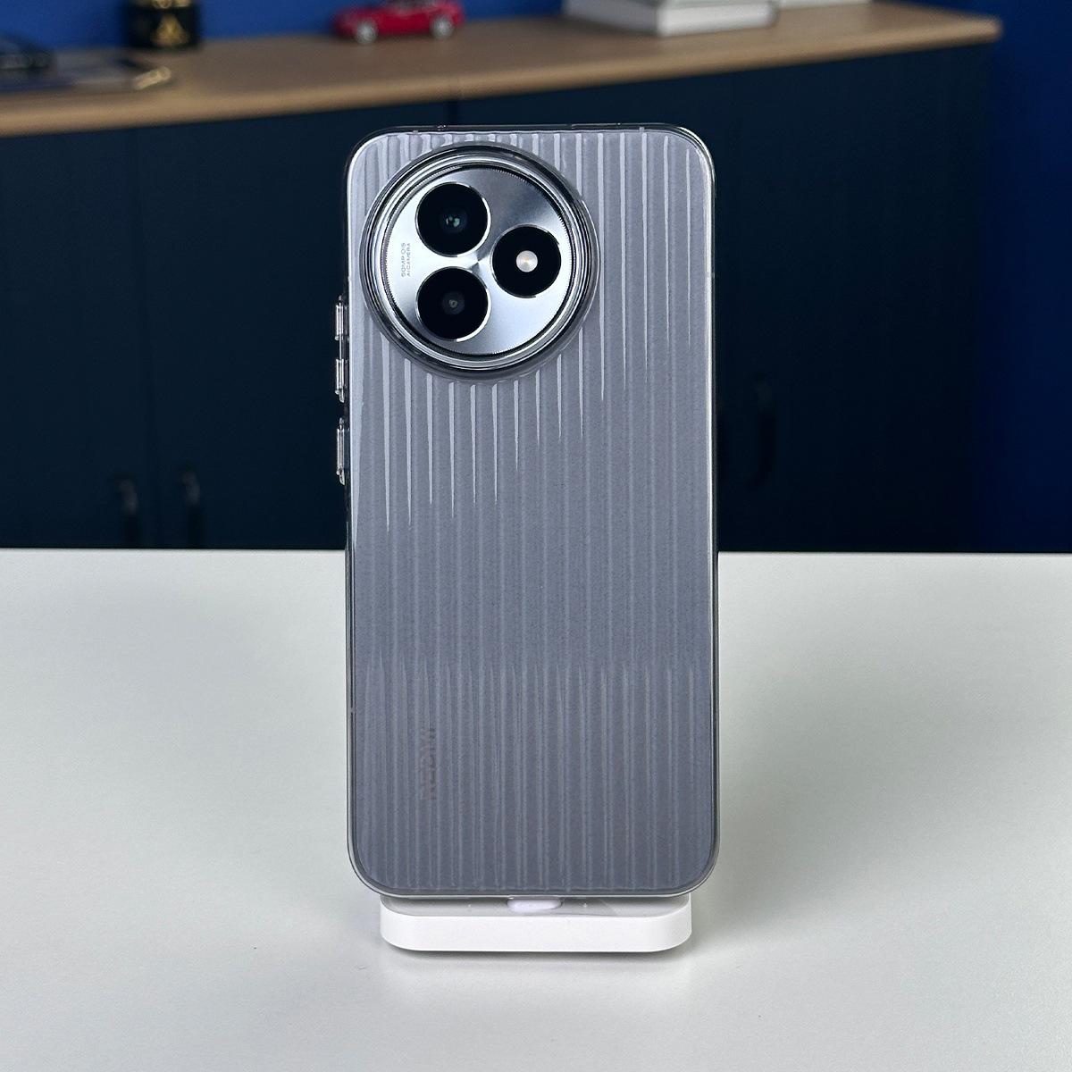 

Магнитный матовый полосатый жесткий чехол из ПК для Redmi K80 Ultra Redmi K80