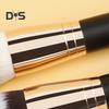Doppelköpfiger Make-up-Pinsel, professionell, schräg, flache Oberseite, synthetische Kabuki-Grundlage, loses Puder, Rouge, Lidschatten, Kontur, Concealer, Mischkosmetik