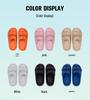 2025 Thick-Soled Double Buckle EVA Sandals: Step-On-Comfort for Couples, Women, Indoor/Outdoor Use