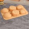 Thanksgiving Silicone Cake Mold for Pumpkin Fall Leaf Shapes Reusable Flexible Chocolate Mold Heat Resistant Baking Tool for Fall Harvest Theme Party