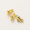 50pcs/lot 14K 18K Gold Water Drop Tail Extender Chain Beads Pendanets  Connector End Beads For DIY Jewelry Handmade Accessories