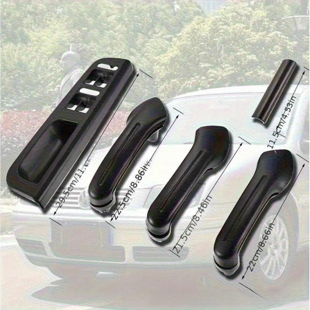 Switch Bezel Door Handle Cover Car Interior Upgrade ABS Plastic Compact Design Seamless Integration For Golf IV