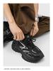 Klapperschlange Silber Dad Shoes: 2025 Trendige, Vielseitige, Höhensteigernde, Dicksohlige Herren Outdoor Freizeit Laufschuhe