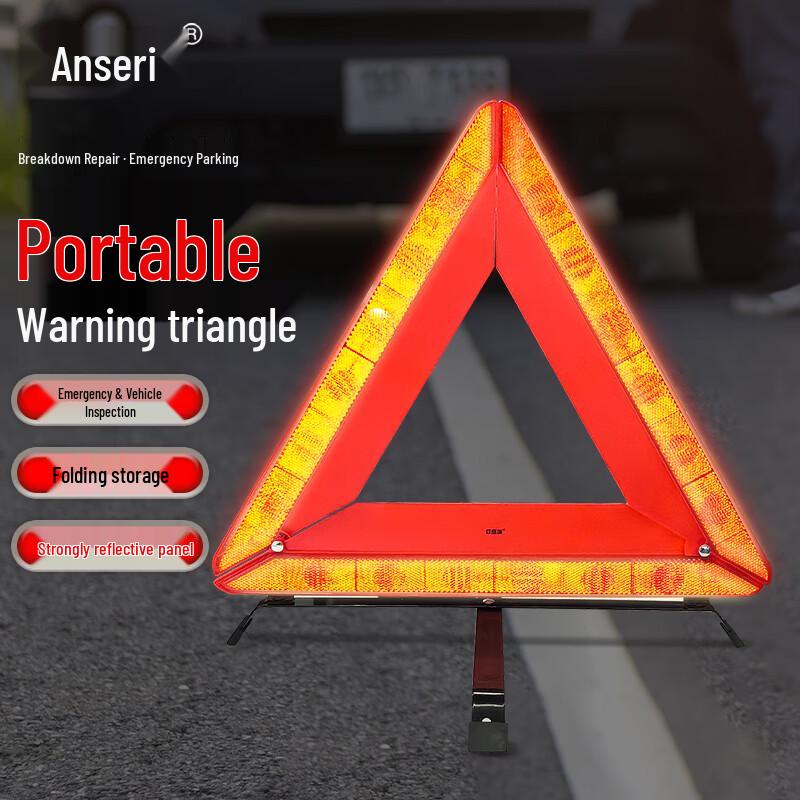 Ansell Reflective Portable Warning Triangle