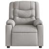 Electric Massage Recliner Cloud Grey Fabric
