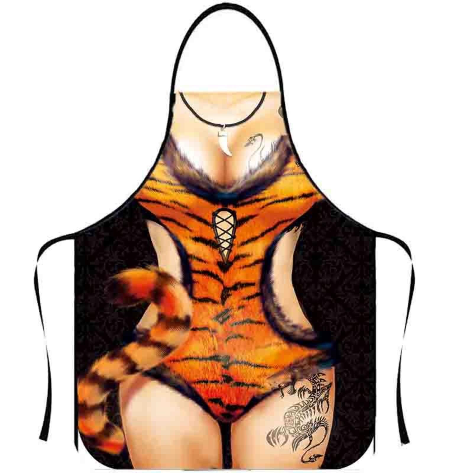 

Мужские и женские фартуки персонализированные необычные новинки креативные парные вечеринки сексуальные эротические подарки One Size жёлтый