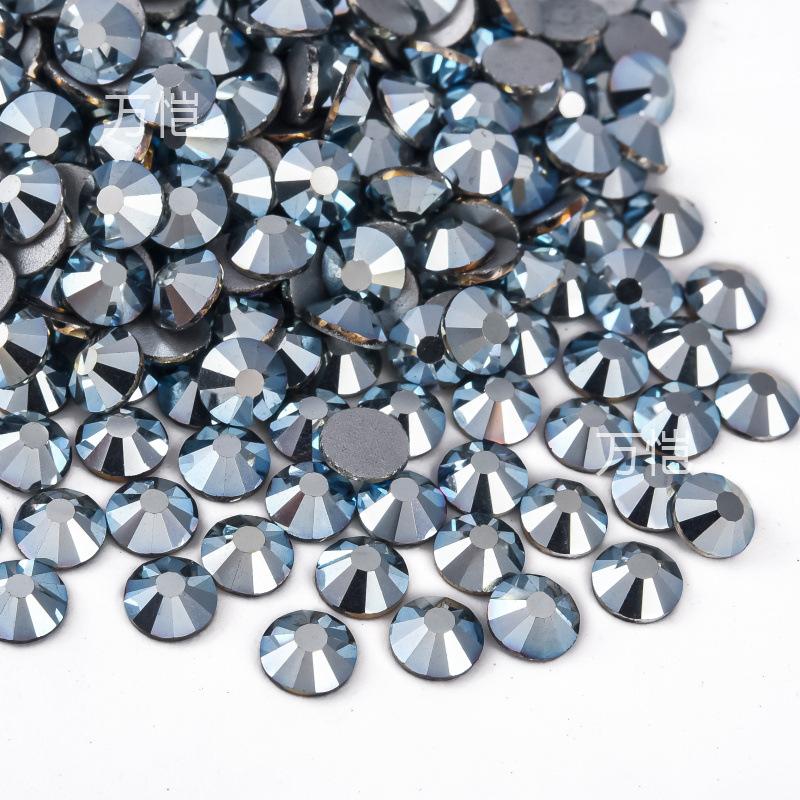 Ss3-Ss16 Mixed Size Flat Bottom Drill, Mobile Phone Case Diy Sticker Diamond Crystal Glass, Creative Nail Art Jewelry Accessories