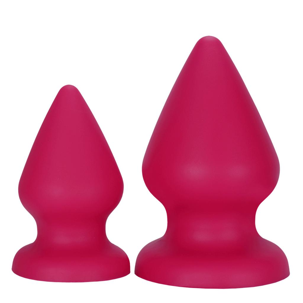 Liquid Silicone Anal Plug Large Dilator Adult Toy for Men Women