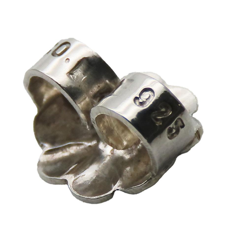 Used TIFFANY&Co. Pierce Silver925/K18 Yellow Gold 3.3g Silver Yellow Gold Heart Ribbon