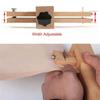 Adjustable Wooden Leather Strap Cutter - DIY Handmade Leather Goods Tool
