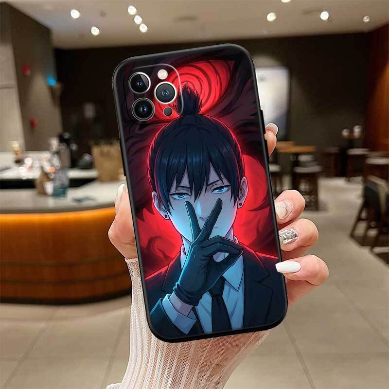 C-Chainsaws Denji Shockproof Phone Case for Redmi Note 8 8T 9 9A 9C 9T 9S 10 11 11S 10C 10X 10A 10T Pro Max Plus Prime