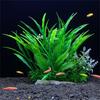 Fishtanks Landscaping Water Plant with Base Aquariums Safe Decorative Green Plant