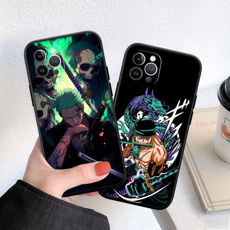 One Piece Zoro Soft Shell Phone Case for Samsung Galaxy Note 10 20 S23 S24 S25 Ultra FE Plus Edge Lite A02S A35 A07 A17