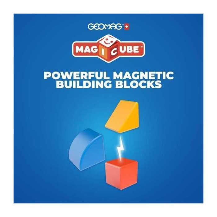 Blocs magnétiques - GEOMAG - Magicube 208 - Animaux - 9 pièces - Créativité et motricité fine