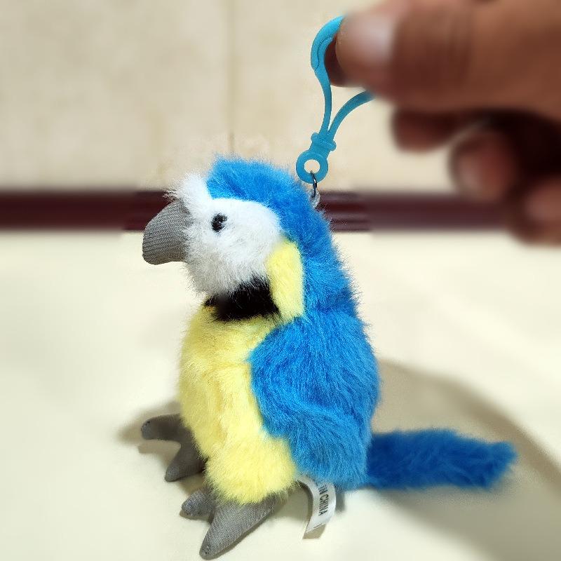 Pingente de boneca pônei fofo boneca capivara de pelúcia pingente de bolsa animal da floresta chaveiro mascote cavalo