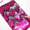 Glitzernde Kordeltasche