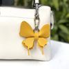 1PC Leather Original Butterfly Charm Creative Cartoon Pendant Bag Butterfly Leather Pendant New Personalised Multi-Coloured