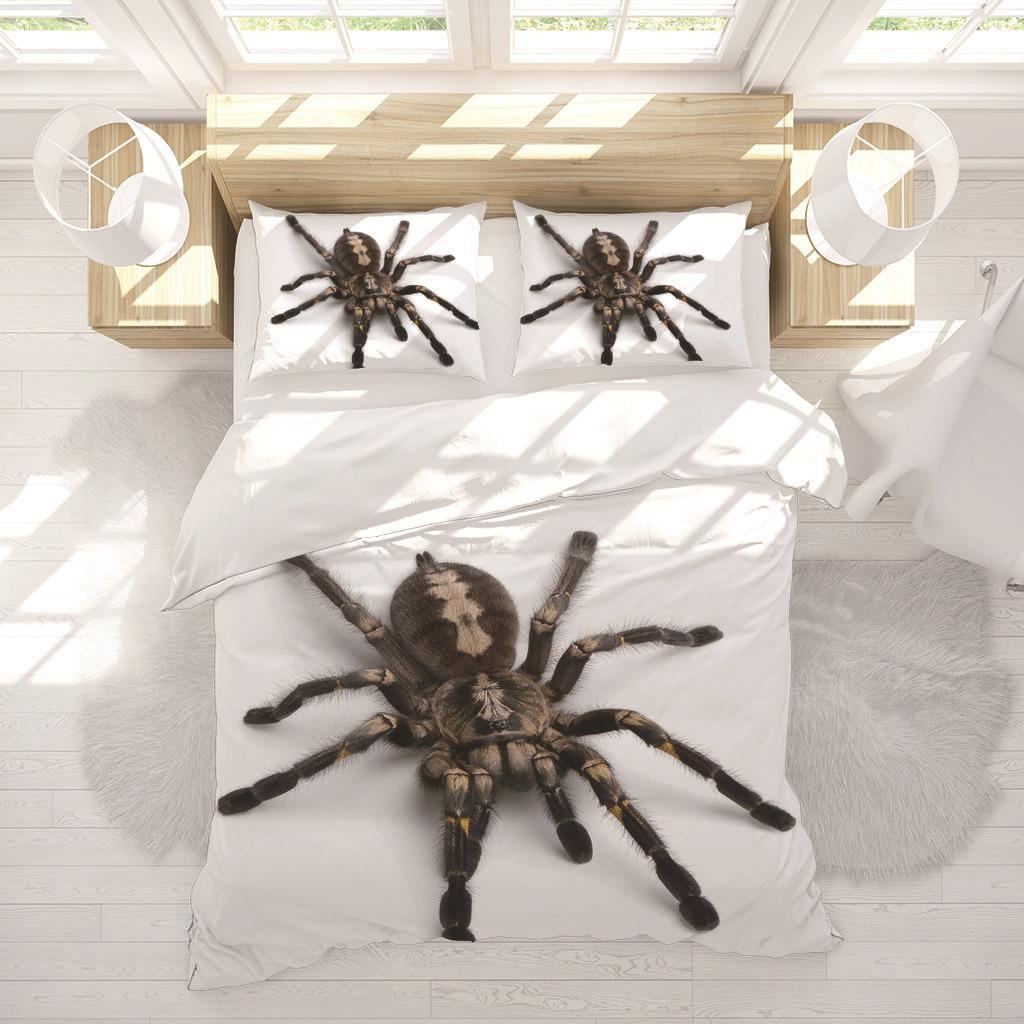 Spider 3D Digital Printing Quilt Cover Three-Piece Home Textile Duvet Cover Bedding