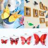 3D Butterfly Wall Stickers Decor Butterflies for Wedding Decoration Magnet Fridge Decals Decoration Sticker Pvc Color Sticker
