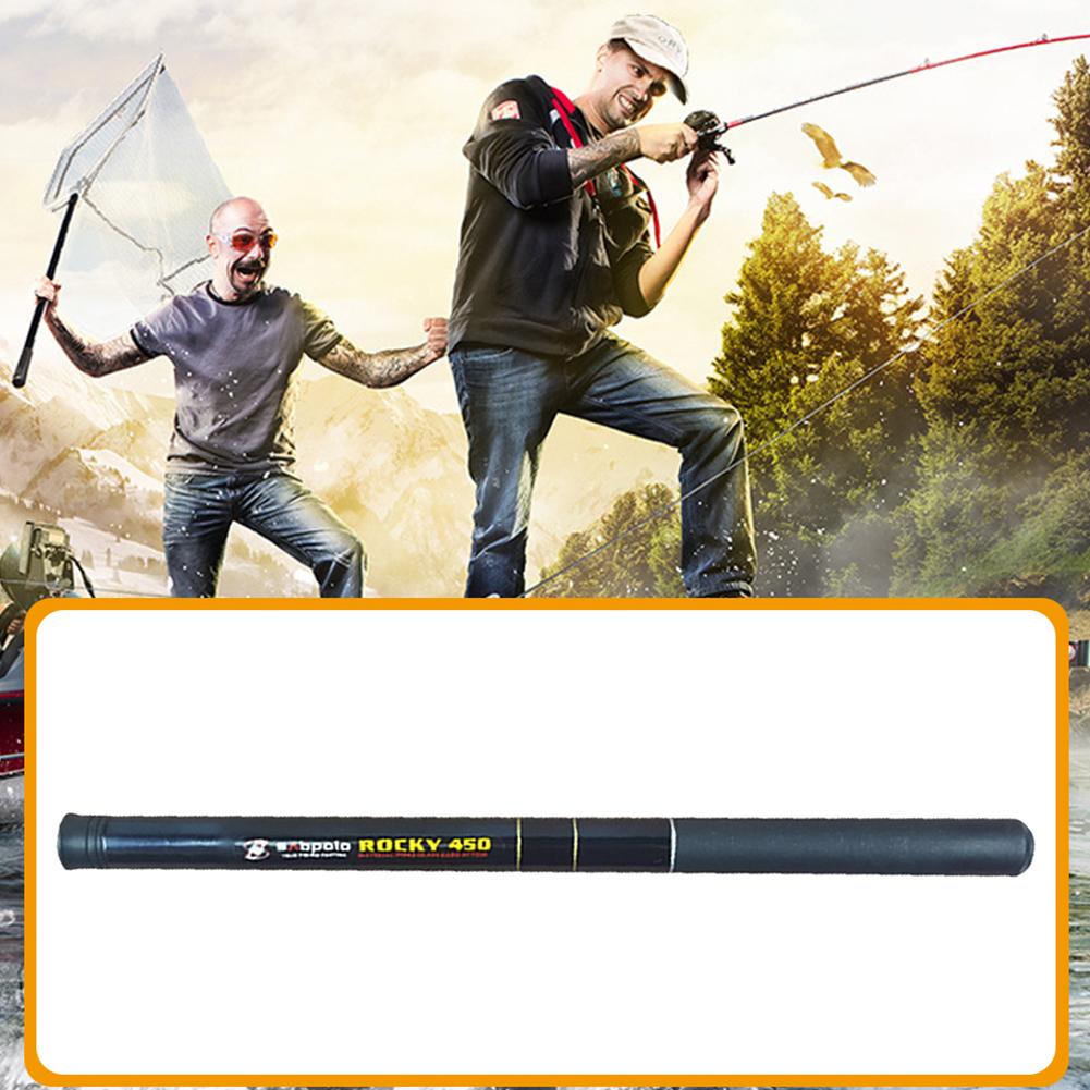 Telescopic Fishing Rod Fishing Rod Fiberglass Fishing Pole Ultralight 2.1/2.4/2.7/3.6M Retractable 40cm for Backpacking Trip