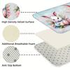 1Pcs Anti Fatigue Kitchen Rugs, Easter Print Waterproof Non-Slip Thick Cushioned Kitchen Mat Heavy Duty Comfort Standing Mat for Kitchen