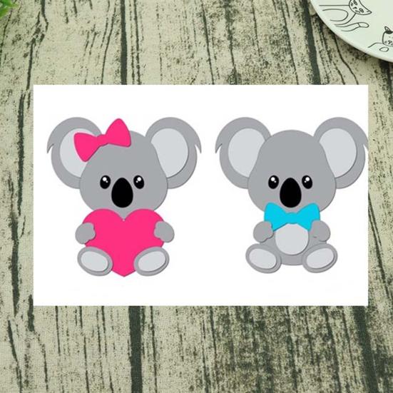 Koala Metal Cutting Dies DIY Scrapbooking Paper Cards Craft Punch Stencil Decor
