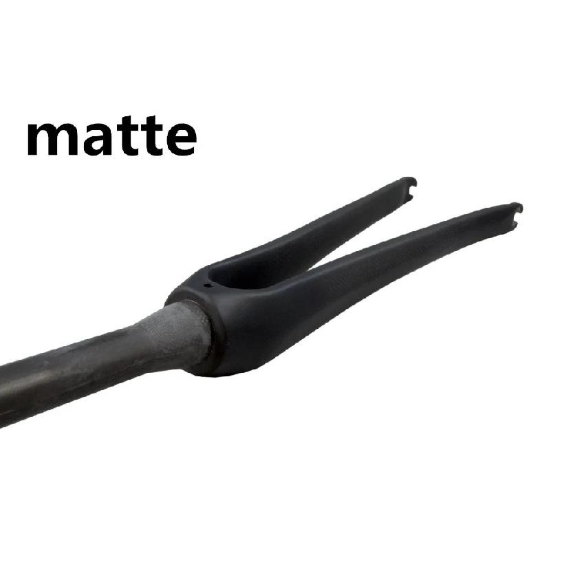 Ullicyc Road Cycling Carbon Fork Parts Brake 700c Wheel Barrel Axis Fork 28.6mm 3k Gloss Matte Bicycle Accessories  QC377 Matte