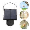 With Hook Wind Chime Motor Black Solar Rotating Motor Easy Installation Hanging Display Motor