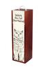 Selkirk Rex Shorthaired – Wine box with a cat, alcohol box with graphics | Art-Dog