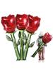1pc Large Red Rose Foil Balloons - Wedding, Birthday & Anniversary Decor, Mother's Day Gift, Flower Shape for Party Events
