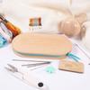 Darning Kit, Darning Tools Set, Beechwood Oval Darning Tool, Mushroom Darning Tool, Wood Comb, Stainless Steel Needles,