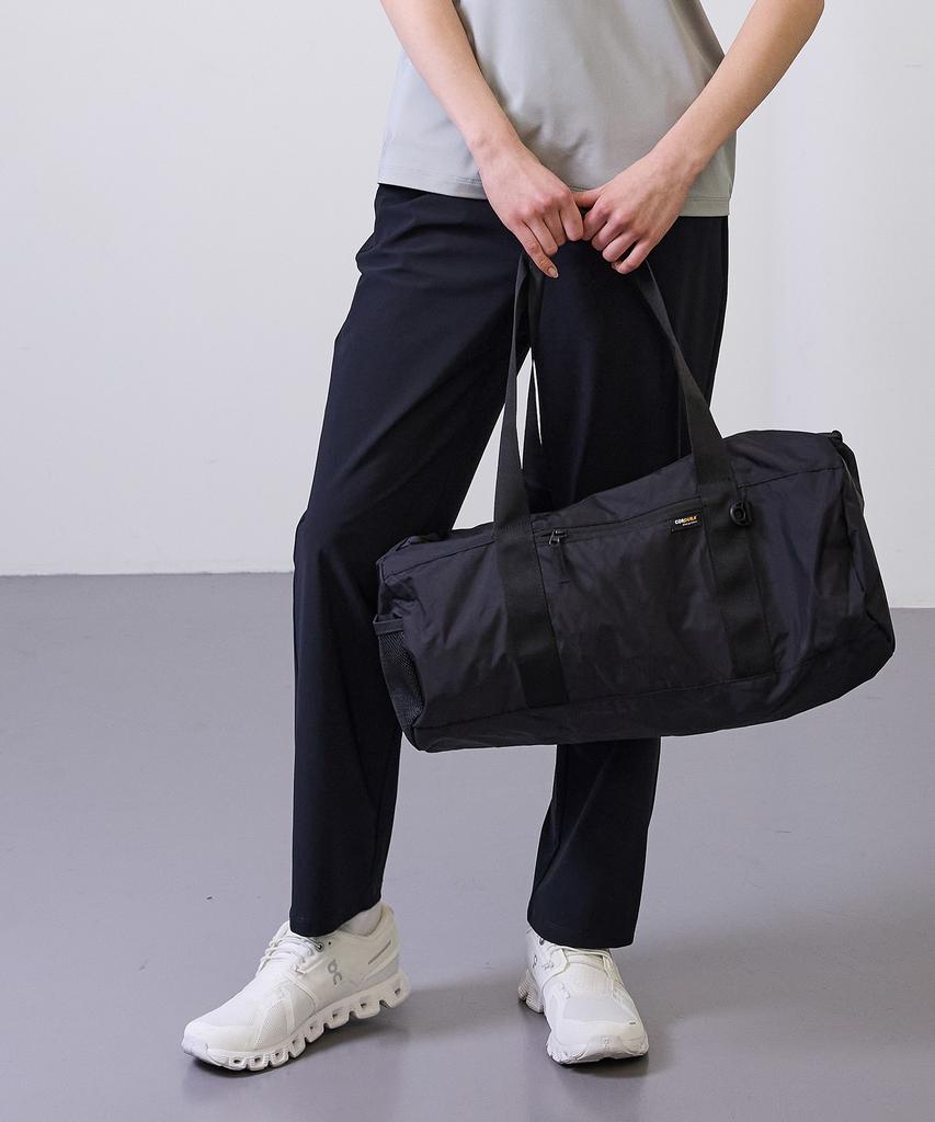 BASIC HOUSE Women'S Super Stretch Spandex Elastic Waist Straight Pants Black