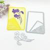 Flower In Frame  Metal Cutting Dies Scrapbooking Album Paper Cards Decorative Crafts Embossing Cuts