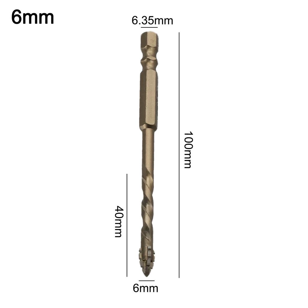 Multi Purpose Eccentric Drill Bit with Enhanced Cutting Edges Suitable for Various Materials Including Granite