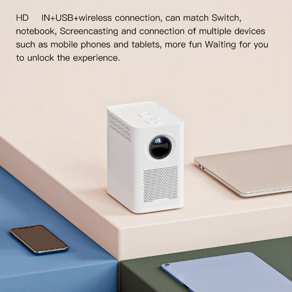 S30Max Mini Smart Projector Android 10 Allwinner H700 2gb+8gb 180lumen 720p 4k Support 2.4g Wifi Bluetooth Portable Home Theater Video Movie Projector