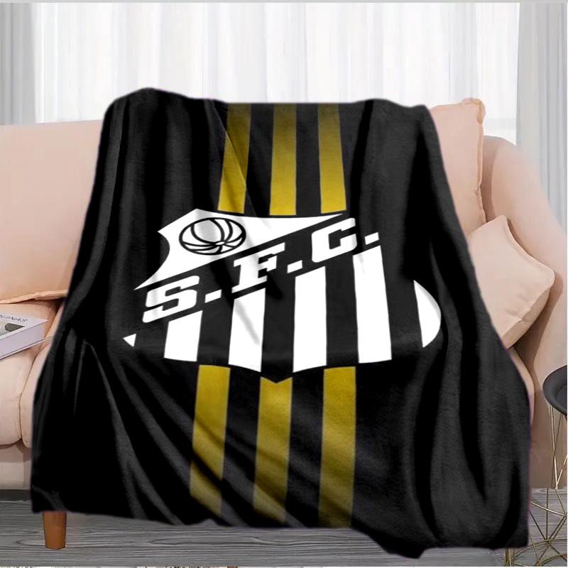 Fc Crest Design Printed Throws Blanket Soft Flannel Blankets for Couch Bed Gifts for Men Women Picnic Blanket Christmas Gifts