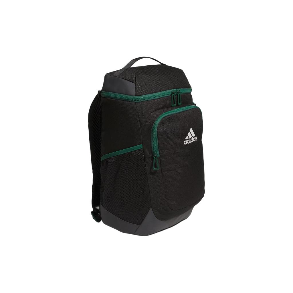Adidas Logo Zipper Closure Recycled Polyester Backpack Men Backpacks Black IM5199