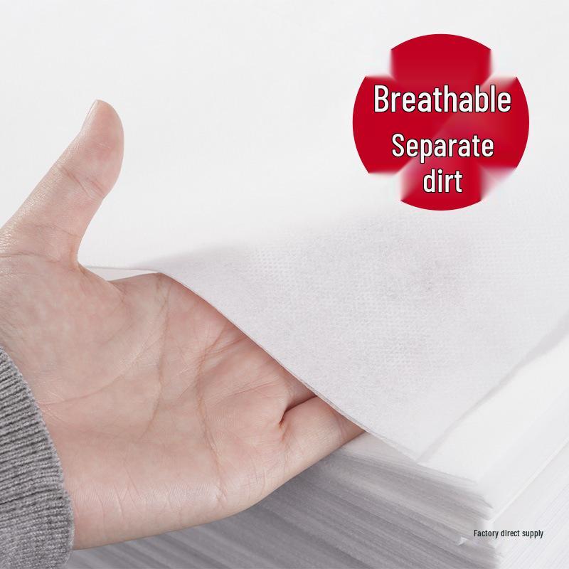 100 Disposable Waterproof Oil-Proof Bed Sheets with Hole for Spa, Beauty Salon, or Massage Table