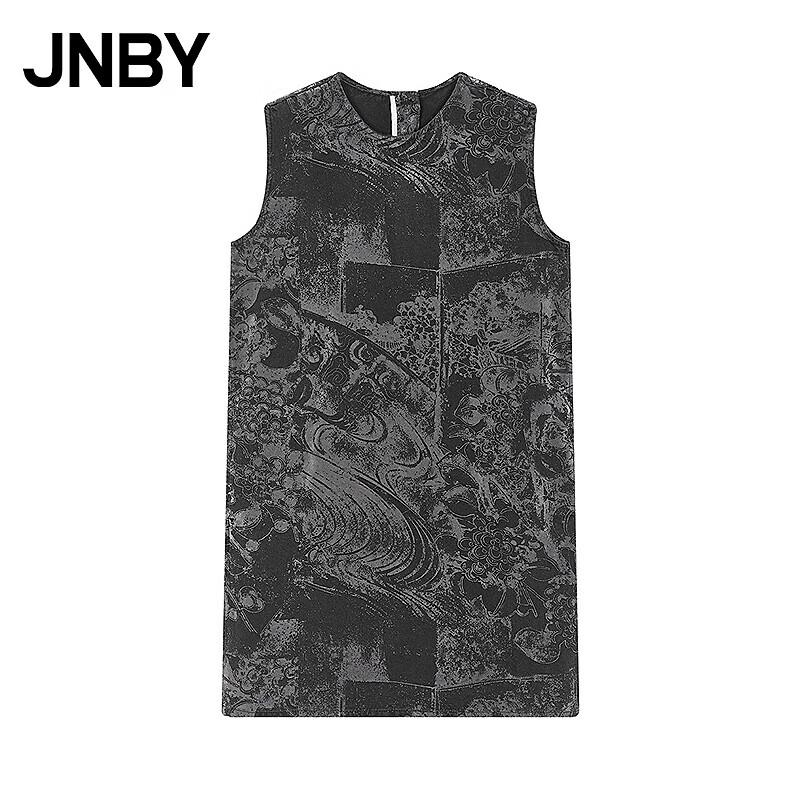 

JNBY 2025 Fall Sleeveless A-Line Denim Dress M