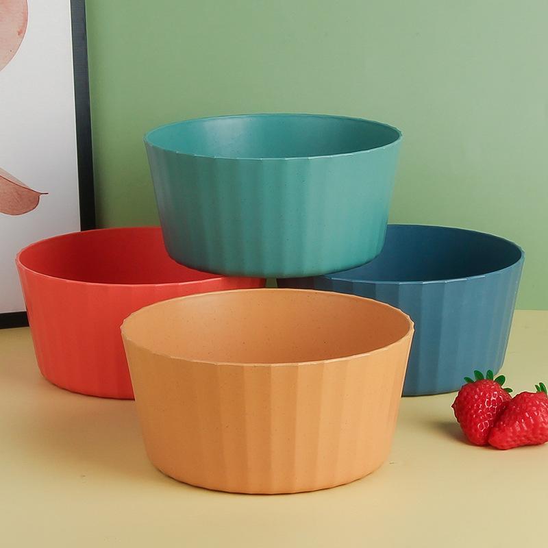 Wheat Tableware, Plastic Pickled Cabbage and Fish Basins, Hot Pot and Spicy Hot Pot Bowls, Large Bowls, Soup Bowls, Noodle Bowls