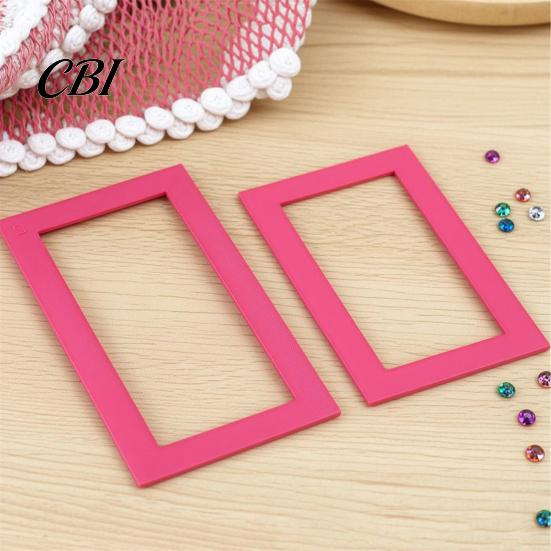 Rhinestone Art Positioning Tool 2Pcs Frame, Painting Alignment & DIY Craft Supplies Straight Edge Ruler, Crafts Accessories