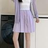 Ice Silk Shorts Women's Summer Loose Slim Casual Texture of Five Quarter Pants High Waist Draped Wide Leg Pants