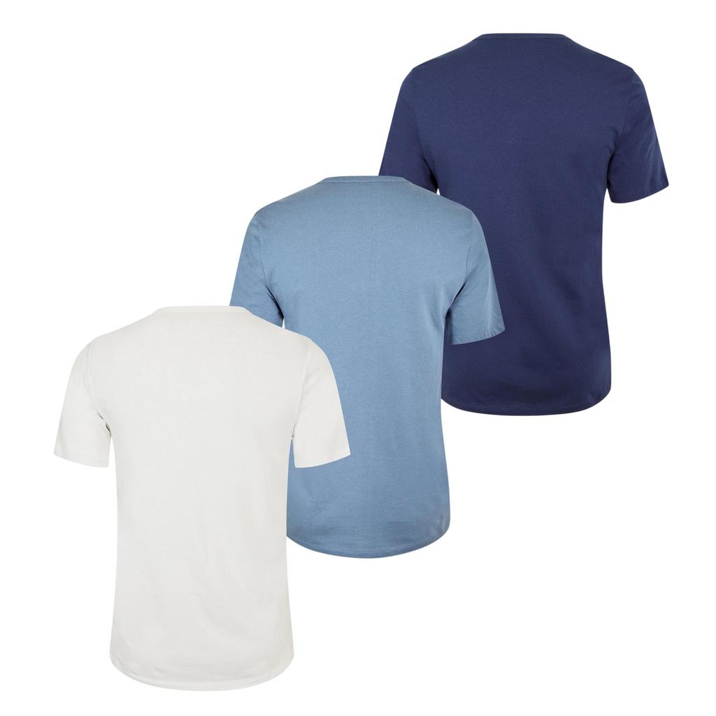 Hugo Mens Plain Pyjama Top (Pack of 3)
