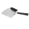 Food Mover Stainless Steel Griddle Scoop Large Heavy Duty Food Shovel Beveled Edges with Handle Griddle Spatula Stir Fry