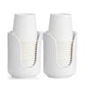 Set of 3 Elegant Paper Cup Organizers with Double Tubes Designs Home Decoration Portable for Household Easy Access